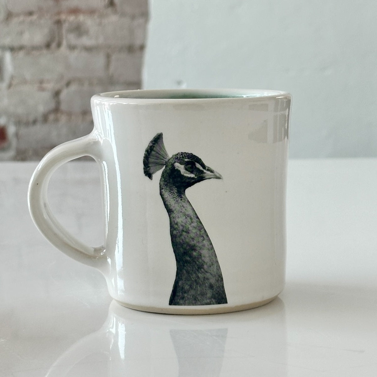 Mug with Peacock