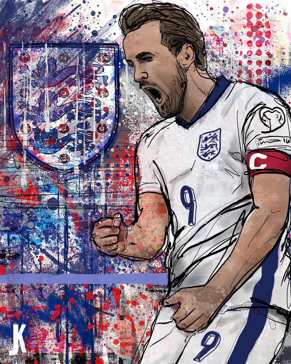 Harry Kane - The 3 Lions Captain