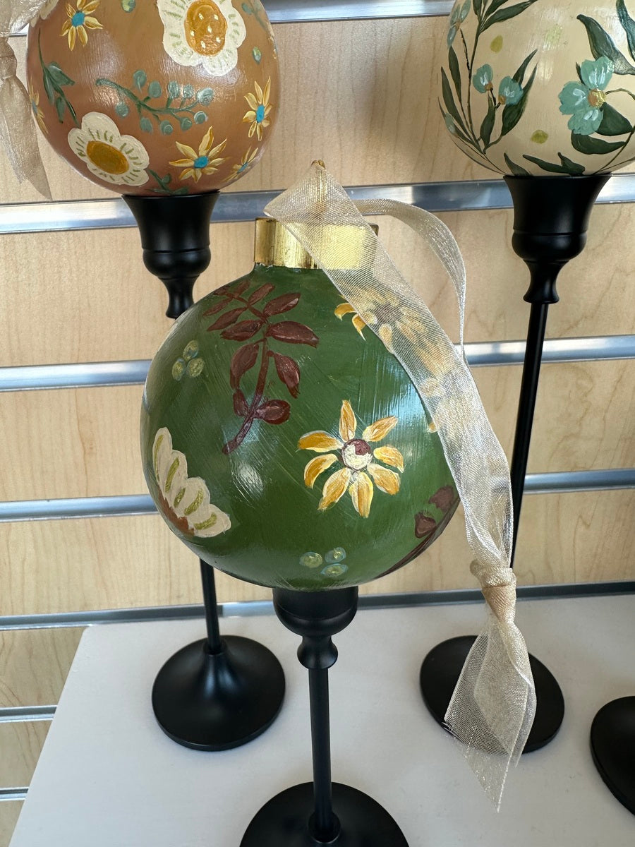Hand-Painted Ceramic Ornament 3