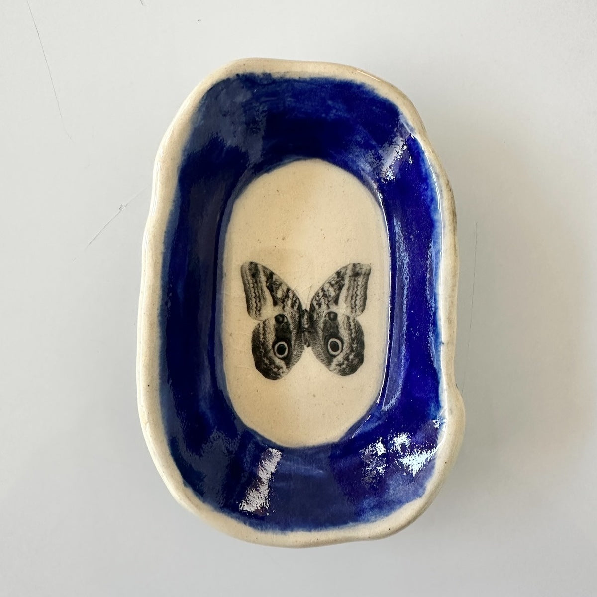 Dish with Butterfly