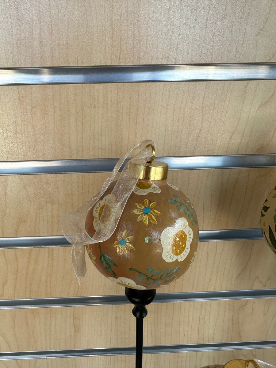 Hand-Painted Ceramic Ornament 2