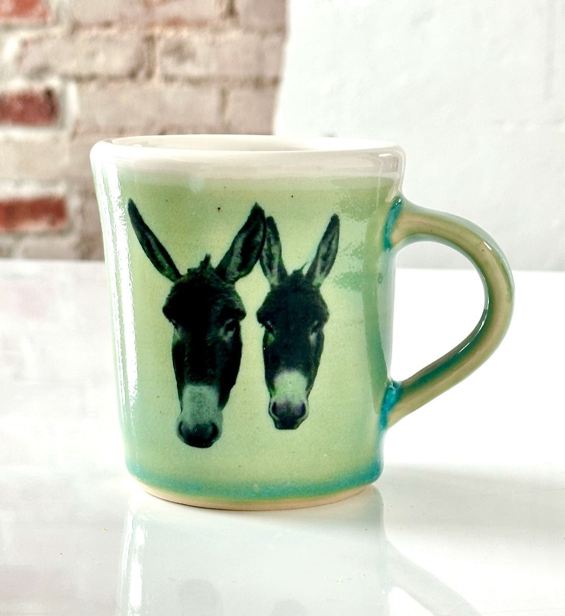 Green Donkeys Mug