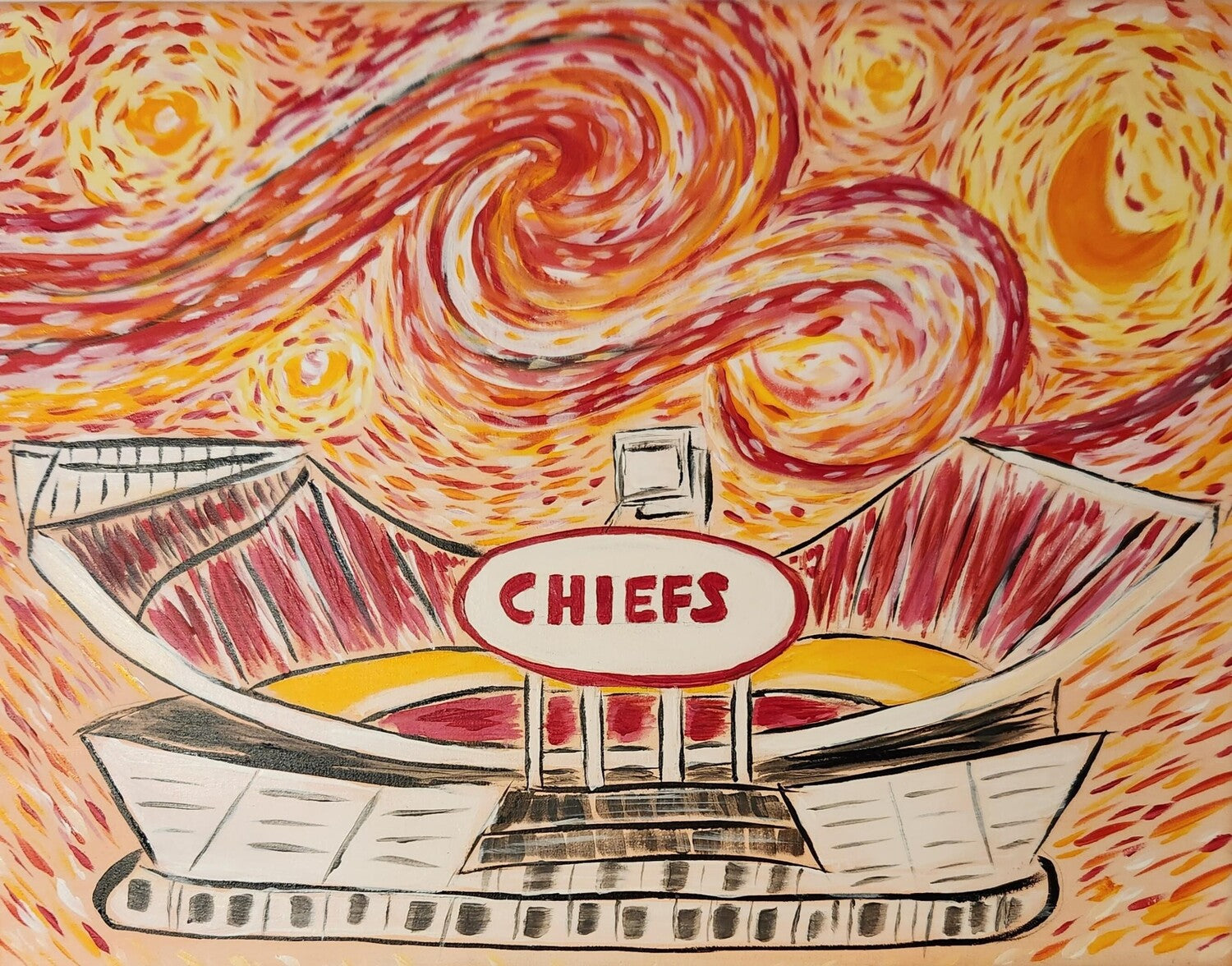 Chiefs Starry Night